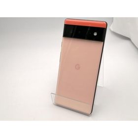 【中古】Google au 【SIMフリー】 Pixel 6 カインダコーラル 8GB 128GB GR1YH【ECセンター】保証期間１ヶ月【ランクB】