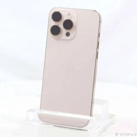 〔中古品〕 iPhone16 Pro Max 512GB デザートチタニウム MYWN3J／A SIMフリー【377】