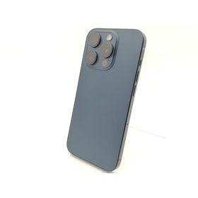 【中古】Apple 国内版 【SIMフリー】 iPhone 15 Pro 512GB ブルーチタニウム MTUL3J/A【吉祥寺】保証期間１ヶ月【ランクC】