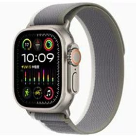 ★アップル / APPLE Apple Watch Ultra 2 GPS+Cellularモデル 49mm MRF43J/A [グリーン/グレイトレイルループ M/L]【スマートウォッチ・ウェアラブル端末】【送料無料】