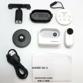 【ポイント5倍：1月16日1時59分まで】[中古] Insta360 GO 3 64GB アクションカメラ insta360-go-3 [良い(B)]