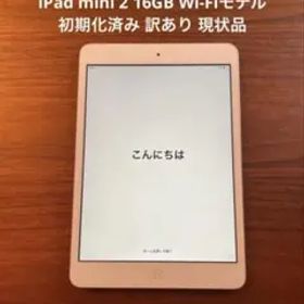 【ジャンク】iPad mini 2 16GB 画面不具合あり／通電・起動OK