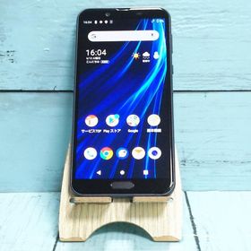 au AQUOS sense2 SHV43 Nuance Black 本体 白ロム SIMロック解除済み SIMフリー 371060