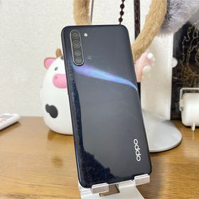 アンドロイド(ANDROID)のOppo Reno 3 A ブラック SIMフリーです。(スマートフォン本体)