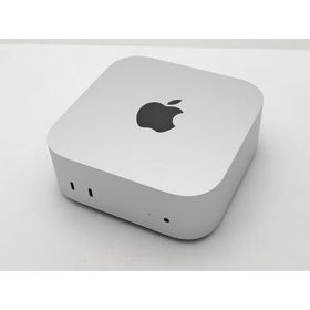 【中古】Apple Mac mini M4(CPU:10C/GPU:10C) 16GB/256GB シルバー MU9D3J/A (M4・2024)【新宿2】保証期間１ヶ月【ランクA】
