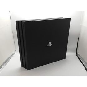 【中古】SONY PlayStation4 Pro ジェット・ブラック 1TB CUH-7100BB01【福岡天神】保証期間１ヶ月【ランクB】