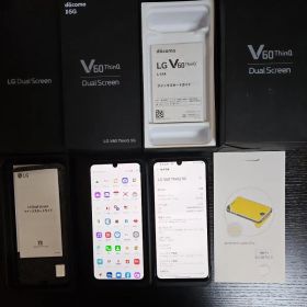 simフリー/L-51A LG Ｖ60 ThinQ 5G/128GB/ブラック
