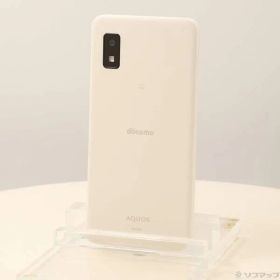 〔中古品〕 AQUOS wish2 64GB ホワイト SH-51C docomo SIMフリー【368】