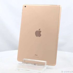 〔中古品〕 iPad 第7世代 128GB ゴールド MW792J／A Wi-Fi【198】