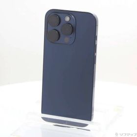 〔中古品〕 iPhone15 Pro 512GB ブルーチタニウム MTUL3J／A SIMフリー【344】