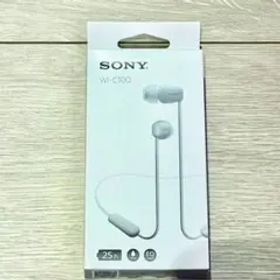 SONY WI-C100 ホワイト イヤホン 新品未使用