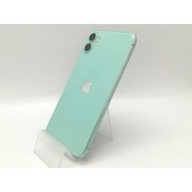 【中古】Apple SoftBank 【SIMロック解除済み】 iPhone 11 64GB グリーン MWLY2J/A【福岡天神】保証期間１ヶ月【ランクC】