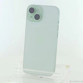 〔中古品〕 iPhone15 128GB グリーン MTMM3J／A SIMフリー【349】