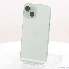〔中古品〕 iPhone15 128GB グリーン MTMM3J／A SIMフリー【371】