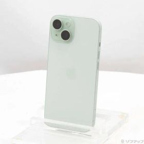〔中古品〕 iPhone15 128GB グリーン MTMM3J／A SIMフリー【269】