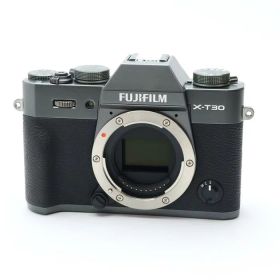 【中古】 《美品》 FUJIFILM X-T30 ボディ チャコールシルバー 【ファインダーカバーマウントロックボタン部品交換/各部点検済】 [ デジタルカメラ ]