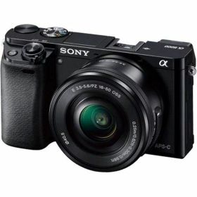 【中古】 ソニー SONY α6000 パワーズームレンズキット ブラック ILCE-6000L B 当店保証30日間 人気 ミラーレス 一眼レフ 交換レンズ カメラ