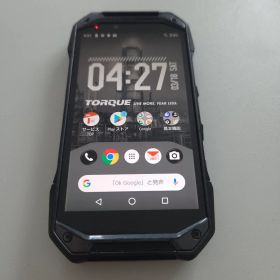 SIMフリー 本体 TORQUE G04 64 GB 290G2 ブラック ムスビー｜SIMフリー TORQUE G04 ブラック 64GB【TORQUE G04 au】￥6,400