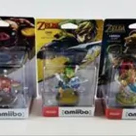 新品 amiibo アミーボ ゼルダの伝説 セット ウルボザ ボコブリン リンク