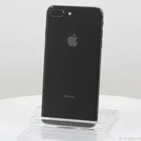 〔中古品〕 iPhone8 Plus 256GB スペースグレイ MQ9N2J／A SIMフリー【381】