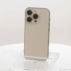 〔中古品〕 iPhone14 Pro 256GB ゴールド MQ173J／A SIMフリー【295】