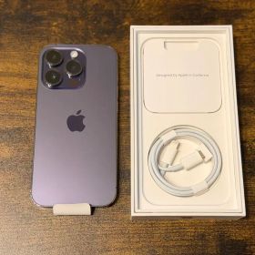 【美品】Apple iPhone 14 Pro 128GB SIMフリー