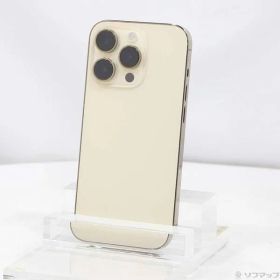 〔中古品〕 iPhone14 Pro 128GB ゴールド MQ073J／A SIMフリー【262】