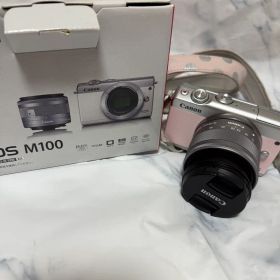 【美品】Canon EOS M100 リミテッドピンク プリンター付