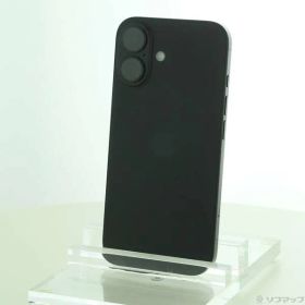 〔中古品〕 iPhone16 256GB ブラック MYDW3J／A SIMフリー【368】