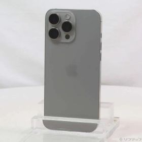 〔中古品〕 iPhone16 Pro Max 512GB ナチュラルチタニウム MYWP3J／A SIMフリー【305】
