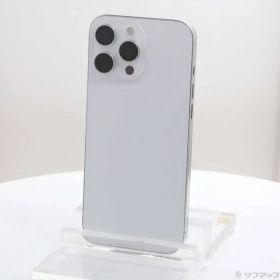 〔中古品〕 iPhone16 Pro Max 512GB ホワイトチタニウム MYWM3J／A SIMフリー【377】