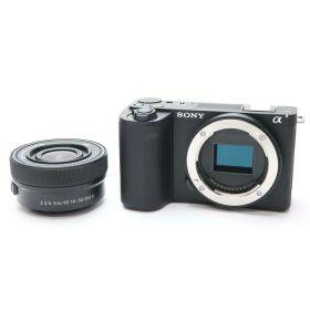 【中古】 《良品》 SONY VLOGCAM ZV-E10 II パワーズームレンズキット ZV-E10M2K B ブラック [ デジタルカメラ ]