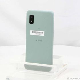 〔中古〕SHARP(シャープ) AQUOS wish 64GB オリーブグリーン A104SH Y!mobile SIMフリー〔196-ud〕