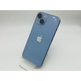 【中古】Apple au 【SIMフリー】 iPhone 14 512GB ブルー MPXM3J/A【秋葉本店】保証期間１ヶ月【ランクA】