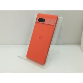 【中古】Google 国内版 【SIMフリー】 Pixel 7a コーラル 8GB 128GB G82U8【大須】保証期間１ヶ月【ランクA】