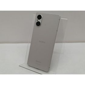 【中古】SONY docomo 【SIMフリー】 Xperia 5 V 8GB 128GB プラチナシルバー SO-53D【仙台イービーンズ】保証期間１ヶ月【ランクB】