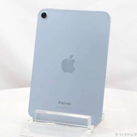 〔中古品〕 iPad mini(A17 Pro) 512GB ブルー MYHD3J／A SIMフリー【377】