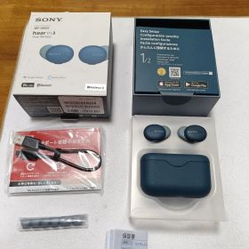 SONY ソニー イヤホン ヘッドホン WF-H800(B)【未使用に近い】