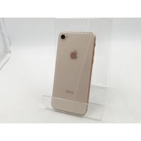 【中古】Apple au 【SIMロック解除済み】 iPhone 8 64GB ゴールド MQ7A2J/A【千葉】保証期間1ヶ月【ランクC】
