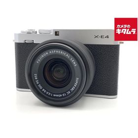 【中古】 【並品】 フジフイルム X-E4 XC15-45mmレンズキット シルバー