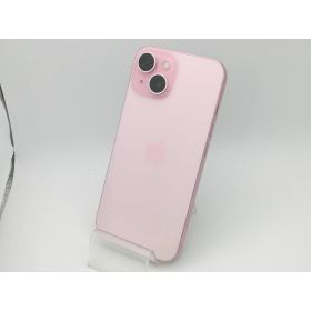 【中古】Apple docomo 【SIMフリー】 iPhone 15 128GB ピンク MTMJ3J/A【新橋烏森通り】保証期間1ヶ月【ランクB】
