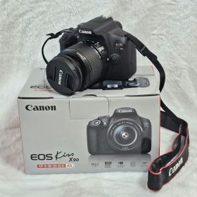 Canon EOS Kiss X90 デジタル一眼カメラキット＆単焦点レンズ付き