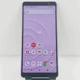 arrows Be4 F-41A ドコモ パープル 送料無料 本体 c10363 【中古】