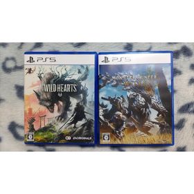 PS５「MONSTER HUNTER WILDS」「WILD HEARTS」(家庭用ゲームソフト)