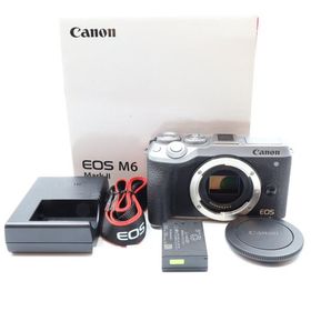 中古 １年保証 良品 Canon EOS M6 Mark II ボディ シルバー