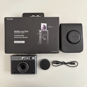 instax mini Evo 90周年 限定 ダークシルバー 付属品一式