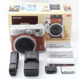 FUJIFILM 富士フイルム instax mini 90 ネオクラシック ブラウン