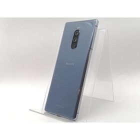 【中古】SONY au 【SIMロック解除済み】 Xperia 1 SOV40 グレー【津田沼】保証期間１ヶ月【ランクC】