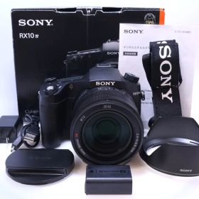 【ほぼ新品】SONY Cyber-shot RX10IV ブラック 1.0型積層型CMOSセンサー 光学ズーム25倍(24-600mm) 可動式液晶モニター 4K動画記録 DSC-RX10M4 (ソニー) コンパクトデジタルカメラ
