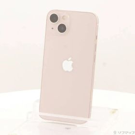 〔中古品〕 iPhone13 128GB ピンク MLNE3J／A SIMフリー【344】